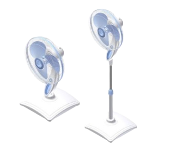 MIYAKO STAND FAN  KAS1637PL | 1 - Login Megastore