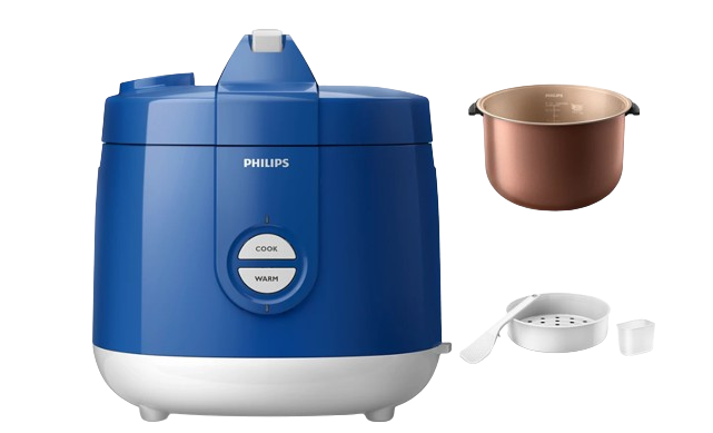 PHILIPS RICE COOKER  HD3131/31 BLUE | 4 - Login Megastore