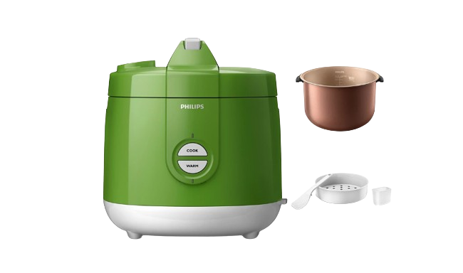 PHILIPS RICE COOKER  HD3131/30 GREEN | 4 - Login Megastore