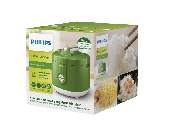 PHILIPS RICE COOKER  HD3131/30 GREEN | 8 - Login Megastore