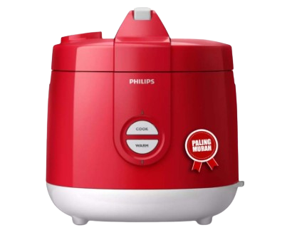 PHILIPS-RICE COOKER -HD3131/32RED | 1 - Login Megastore