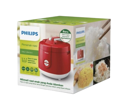 PHILIPS-RICE COOKER -HD3131/32RED | 3 - Login Megastore