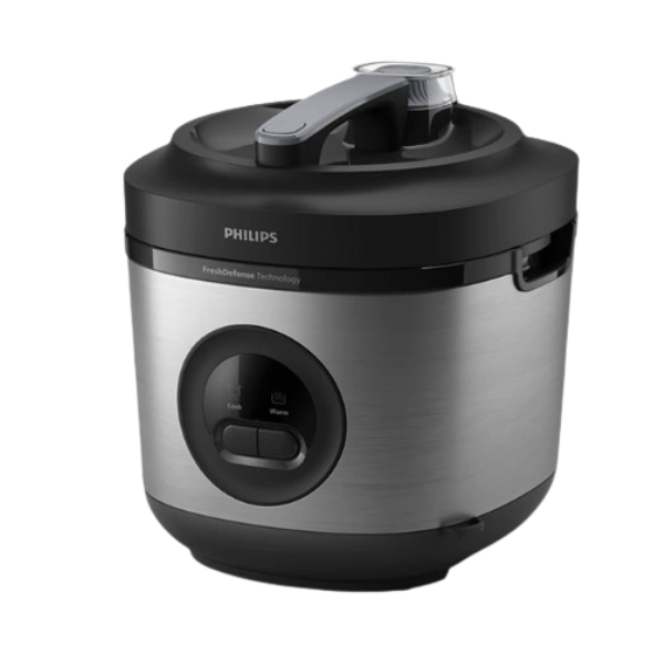 PHILIPS RICE COOKER HD3211/31 SILVER | 2 - Login Megastore