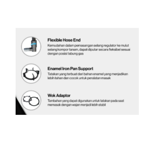 RINNAI BUILT IN GAS 2B RB713NGB | 4 - Login Megastore