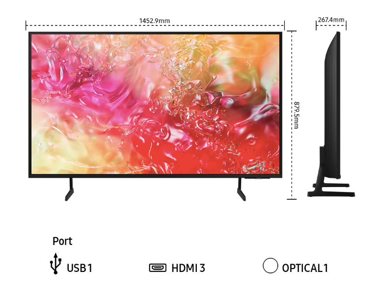 SAMSUNG LED TV UA65DU7000KXXD | 5 - Login Megastore