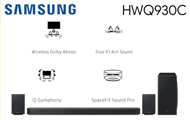 SAMSUNG SOUNDBAR HWQ930C | 1 - Login Megastore