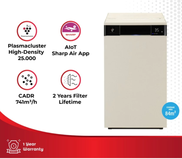 SHARP AIR PURIFIER FXS120YW | 3 - Login Megastore