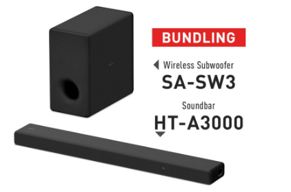 SONY SOUNDBAR HTA3000+SASW3M | 1 - Login Megastore