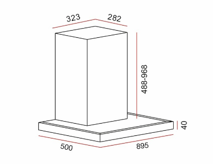 TEKA CHIMNEY HOOD DSI 90 AD | 2 - Login Megastore