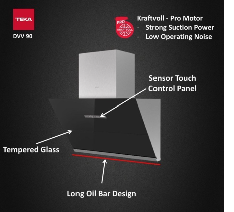 TEKA CHIMNEY HOOD DVV90 | 3 - Login Megastore