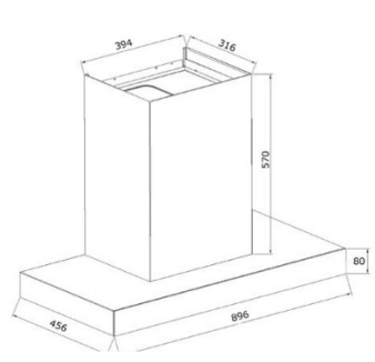 TEKA CHIMNEY HOOD DHW90 | 4 - Login Megastore