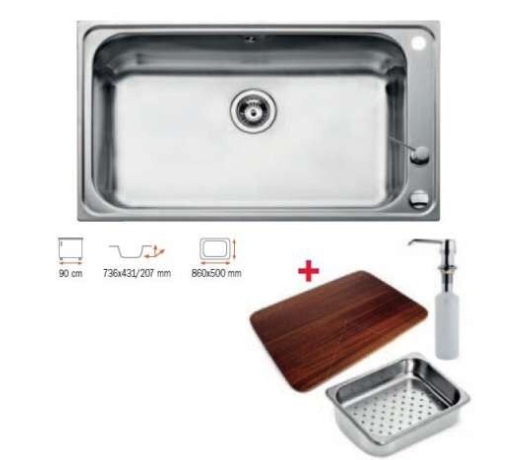 TEKA SINK SNTR BAHIA1BPLUS | 5 - Login Megastore