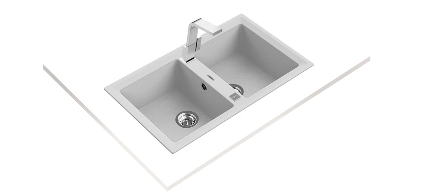 TEKA SINK SNTR STONE90BTG2BWHITE | 2 - Login Megastore