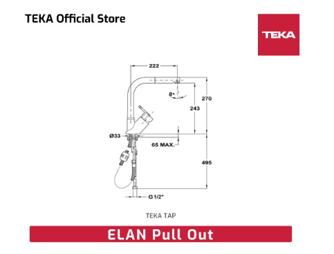 TEKA TAP SNTR MM ELAN FREG MANERAL G1/2P/O | 3 - Login Megastore