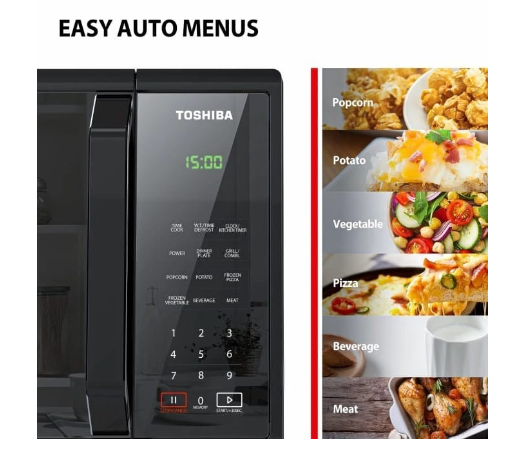 TOSHIBA MICROWAVE OVEN MMEM24PBK | 6 - Login Megastore