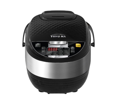 YONGMA RICE COOKER SMC8027 BLACK | 1 - Login Megastore