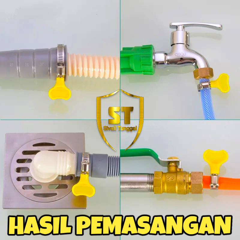 ACTIVE KLEM SELANG KUPING  KLEM SELANG KUPING STAINLESS | 2 - Login Megastore