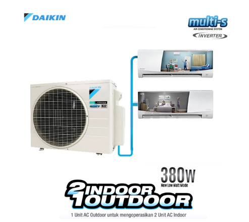 DAIKIN SPLIT AC  2MKC20RVM4(15+20)CTKC15RVM4 | 2 - Login Megastore