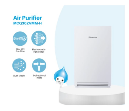 DAIKIN AIR PURIFIER MCQ30ZVM7H | 5 - Login Megastore