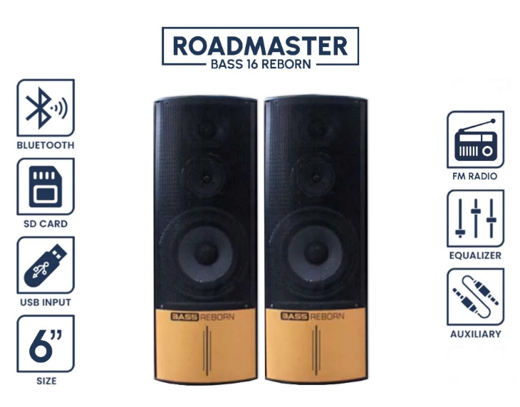 ROADMASTER ACTIVE SPEAKER BASS16 REBORN | 2 - Login Megastore