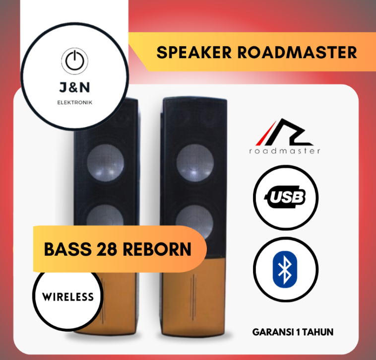 ROADMASTER ACTIVE SPEAKER BASS28 REBORN | 2 - Login Megastore