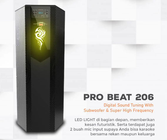 ROADMASTER ACTIVE SPEAKER PRO BEAT 206 | 3 - Login Megastore