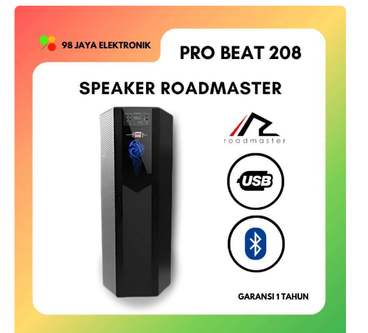 ROADMASTER ACTIVE SPEAKER PRO BEAT 208 | 2 - Login Megastore