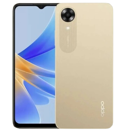 OPPO-ANDROID SMART-A17K 3+64GB GOLD | LOG IN MEGASTORE