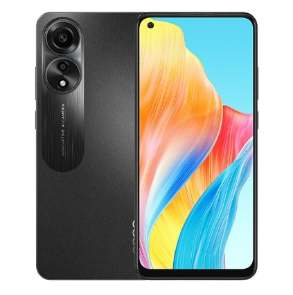 OPPO ANDROID SMART A78 4G 8+256GB MISTY BLACK | 1 - Login Megastore