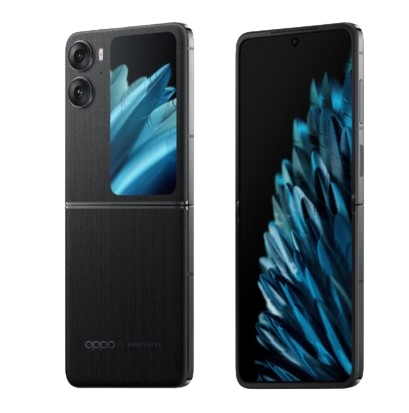 OPPO ANDROID SMART FIND N2 FLIP 8+256GB ASTRAL BLACK | 1 - Login Megastore