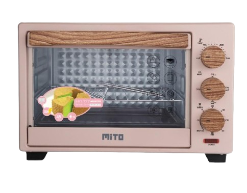 MITO ELECTRIC OVEN MO 777 PINK WOOD SERIES | 1 - Login Megastore