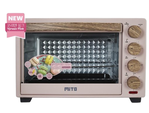 MITO ELECTRIC OVEN MO 999 TOP WOOD SERIES PINK | 1 - Login Megastore