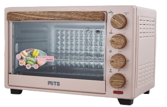 MITO ELECTRIC OVEN MO 999 TOP WOOD SERIES PINK | 2 - Login Megastore