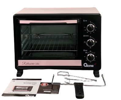 OXONE ELECTRIC OVEN OX 7725 PINK | 2 - Login Megastore