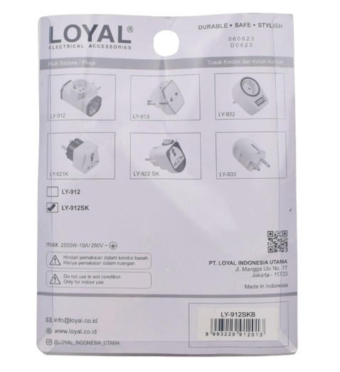 LOYAL SOKET CABLE  LY912SKB | 3 - Login Megastore