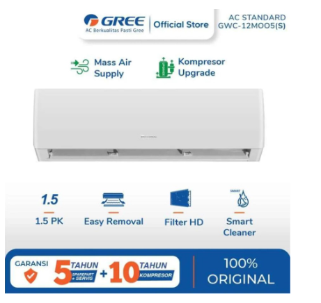 GREE SPLIT AC GWC12MOO5A | 4 - Login Megastore