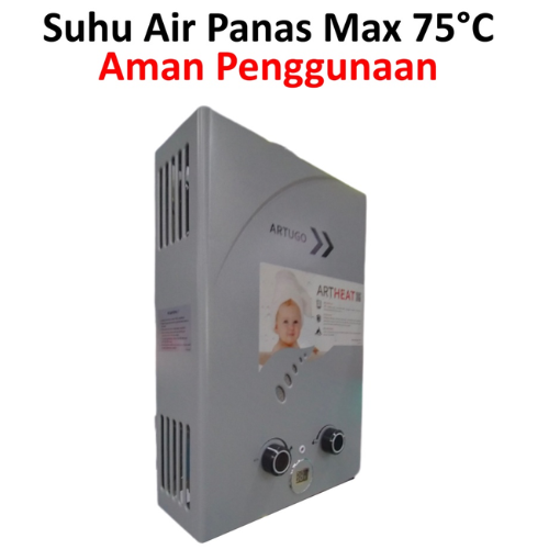 ARTUGO-GAS WATER HEATER-HG6B | 2 - Login Megastore