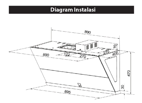 FOTILE CHIMNEY HOOD JQG9051 | 8 - Login Megastore