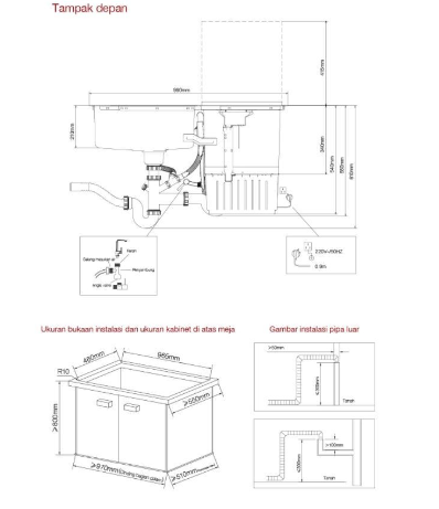 FOTILE SINK SNTR SD2FP1XL | 5 - Login Megastore