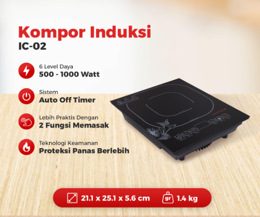 HICOOK INDUCTION  IC02 | 6 - Login Megastore