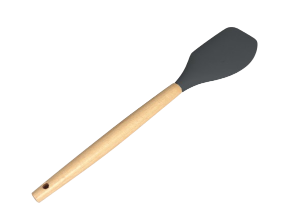 JEJU PERLENGKAPAN DAPUR Spatula Lengkung Utensil Gg Kayu AM0937 1C96P | 2 - Login Megastore