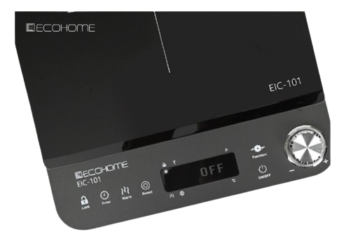 ECOHOME PORTABLE ELECTRIC 1B EIC 101 BLACK | 3 - Login Megastore