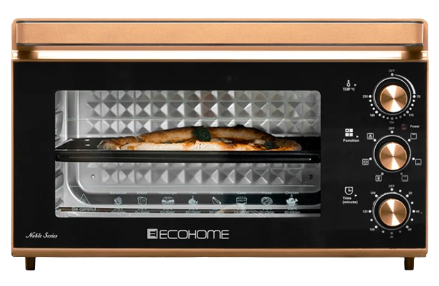 ECOHOME ELECTRIC OVEN EON888 GOLD | 1 - Login Megastore