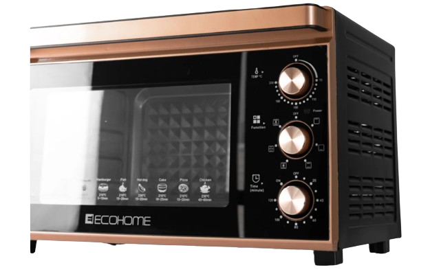 ECOHOME ELECTRIC OVEN EON888 GOLD | 3 - Login Megastore