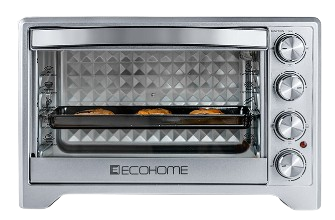 ECOHOME ELECTRIC OVEN PLATINUM EOP888 SILVER | 1 - Login Megastore