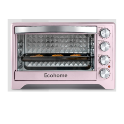 ECOHOME ELECTRIC OVEN EOP888 PASTEL PINK | 1 - Login Megastore