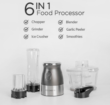 ECOHOME FOOD PROCESSOR EFP333 RED | 3 - Login Megastore