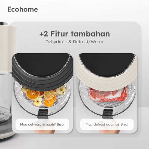 ECOHOME-AIR FRYER-EAF777 WHITE | 3 - Login Megastore