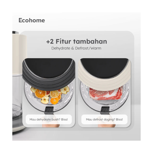 ECOHOME-AIR FRYER-EAF777 BLACK | 3 - Login Megastore