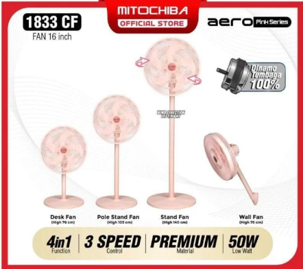 MITOCHIBA STAND FAN 1833 CF PINK | 2 - Login Megastore